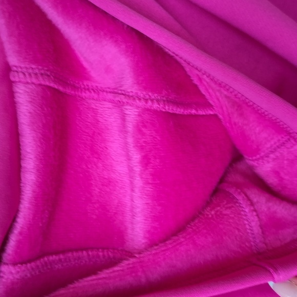 Tek Gear® Hooded Mixed-Media Jacket Plus Size magenta pink NWT 1x - Picture 12 of 12